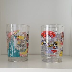 Walt Disney World 100 Years Commemorative Collectors Vintage Glass Glass Cup